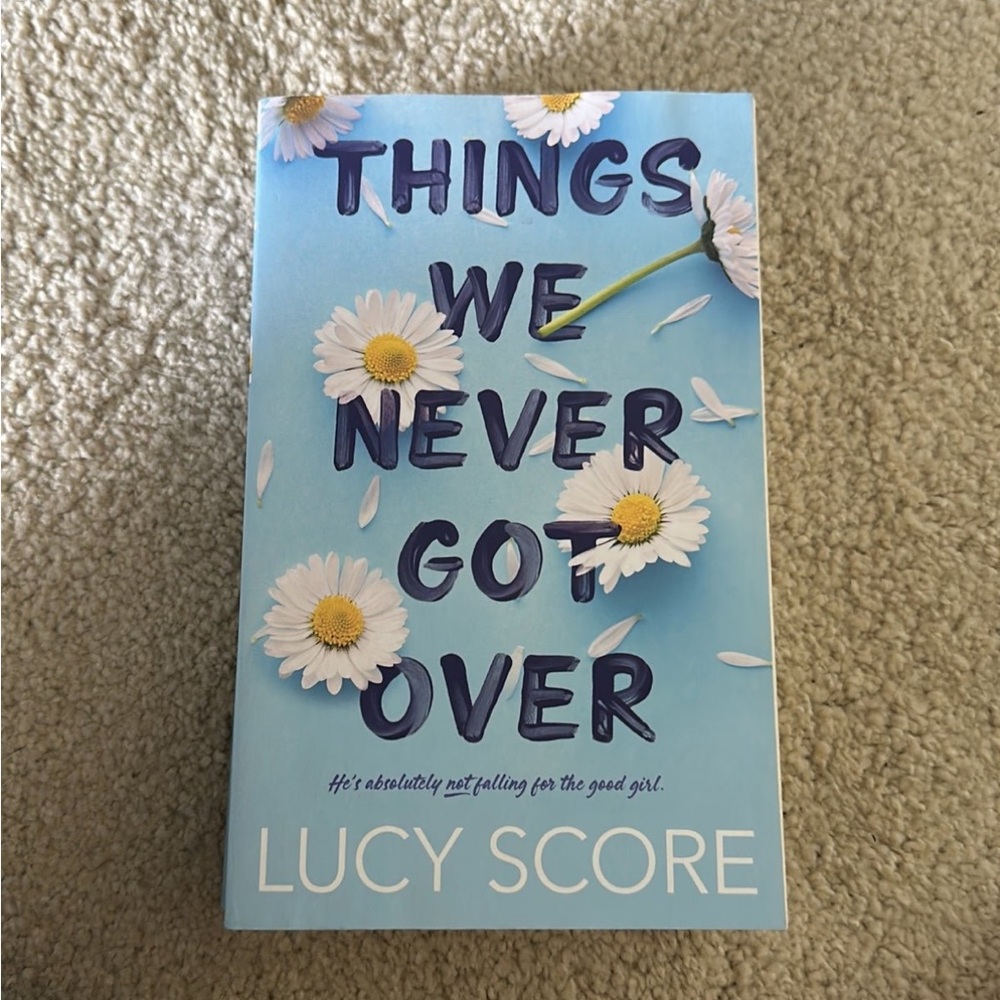 Paperback Book Things We Never Got Over by Lucy Score